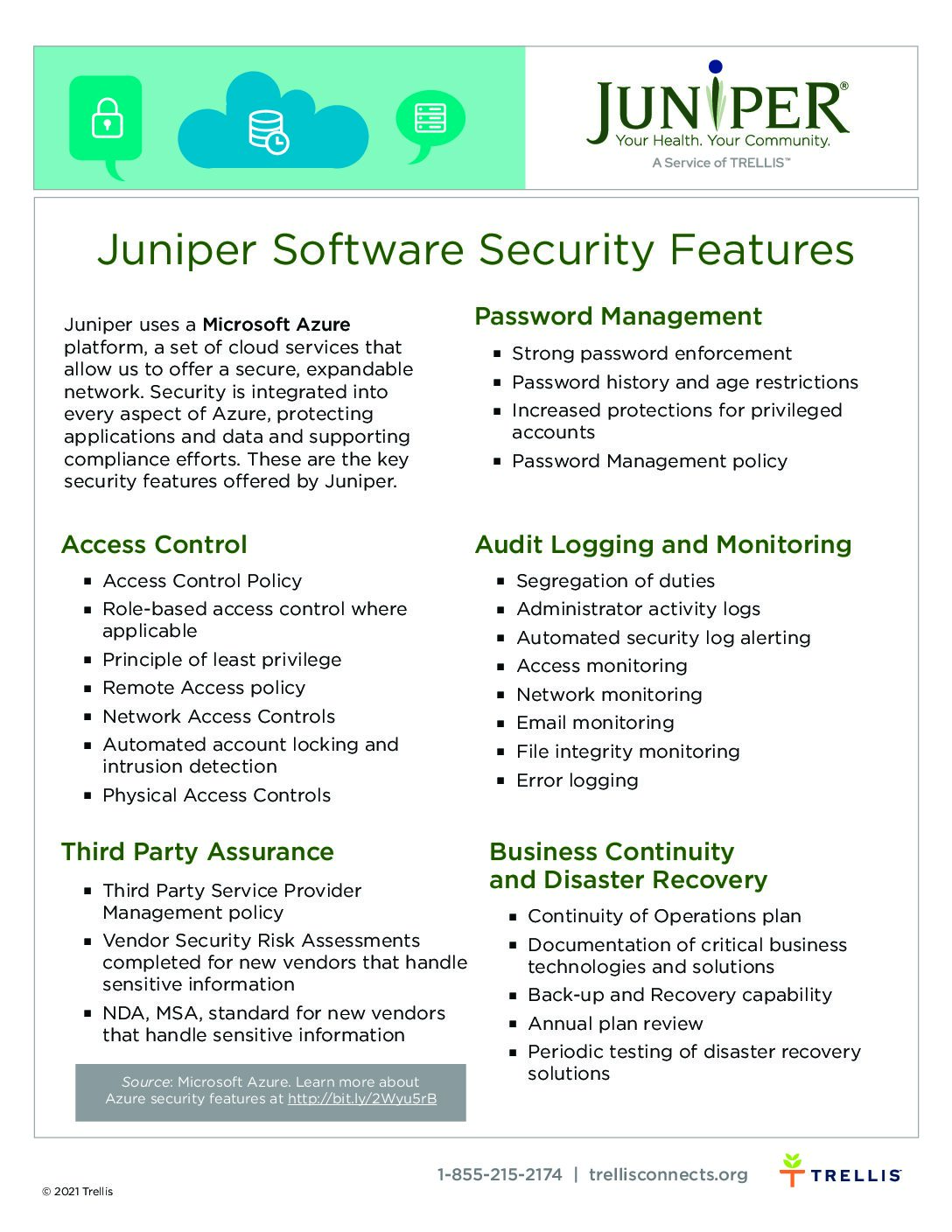 Juniper Software Security Features