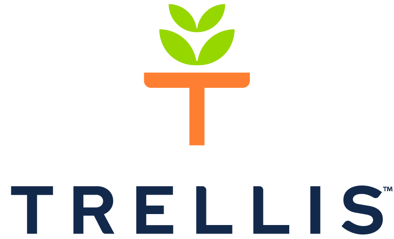 Trellis logo - vertical