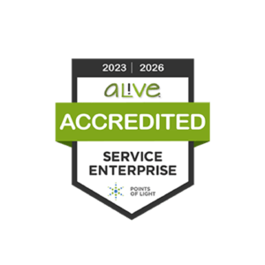 alive accredited service enterprise logo